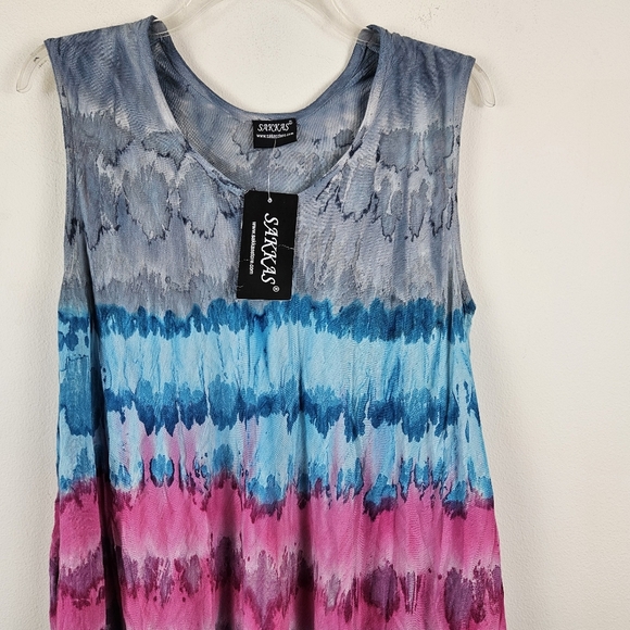 Sakkas Desert Sun Caftan Dress/Cover Up One Size NWT - Picture 3 of 6